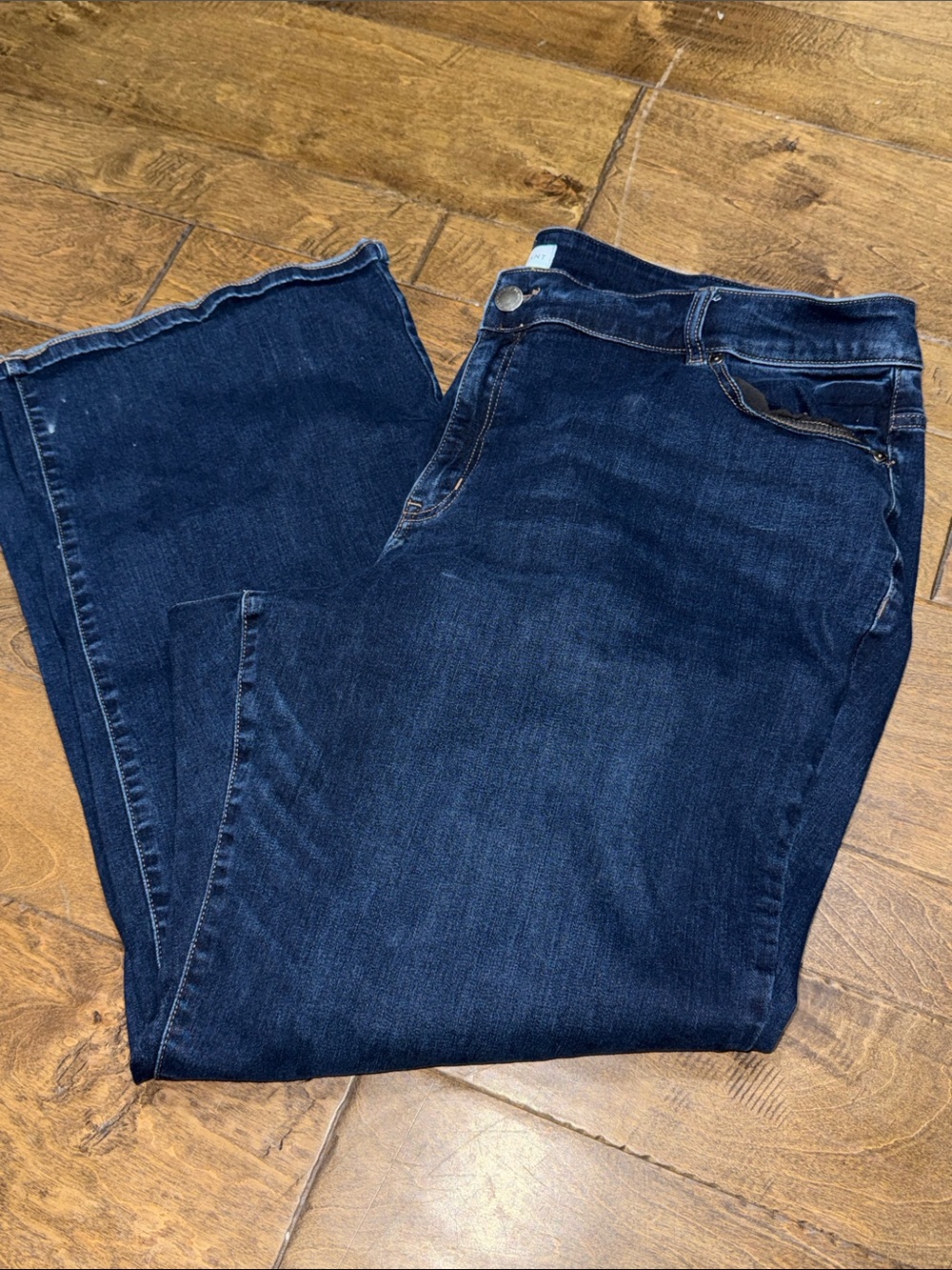 Lane Bryant Dark Blue Boot Cut Jeans